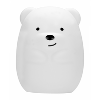 Lubinis šviestuvas Silikoninė LED Lempa - Redleaf Silly Bear