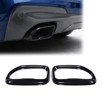 Duslintuvų antgalių Apdailos, komplektas tinkantis BMW X3 G01 / X4 G02 PRE-LCI (18-21), juodos blizgios