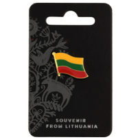 Ženkliukas Lietuvos vėliava 20x15mm