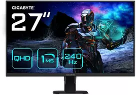 GIGABYTE MONITORIUS 27" GS27Q XEK1 | Gigabyte | GS27Q X EK1 | 27 " | IPS | QHD | 240 Hz | 1 ms | 2560 x 1440 pikselių | 300 cd/m² | HDMI jungtys quantity 2