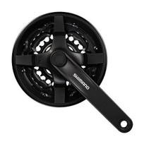 Švaistiklis Shimano 6/7/8-speed Juodas FC-TY301 42x34x24T 170mm
