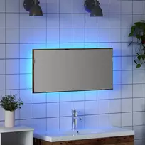 Veidrodis Sena mediena 80 x 37 cm Stiklas ir inžinerinė mediena