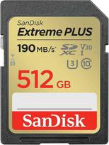 „Sandisk“ SDXC 512GB „Extreme Plus“ atminties kortelė