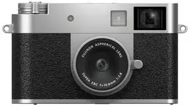 Fujifilm X half Sidabrinis