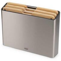 Joseph Joseph Joseph Folio Steel Bamboo 60229 4 el. sidabrinė