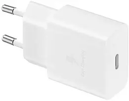 Samsung power adapter 15W USB-C, baltas