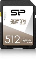 Silicon Power atminties kortelė SDXC 512GB Superior Pro UHS-II