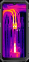 Blackview Rugged BL8800 Dual 5G Pro 6.58" FHD+IPS 1080x2408 8GB/128GB, MT6833V Octa-core 2.2GHz, 16MP Front/5MP+50MP Back Camera FLIR thermal camera Baterija 8380mAh Type-C Android 11 Fingerprint Dual SIM SD card slot NFC NO Charger MIL-STD-810H Juodas