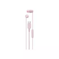 Sony Earbuds | IER‑EX15C | su laidu | į ausis įkišamos | Mikrofonas | Rožinė