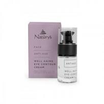 Naturys Akių kontūro kremas su kofeinu ir peptidais Well Aging Eye Contour Cream 15ml 