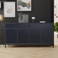 Loftinė komoda su stalčiais WAVE 165 cm Spalvos: indigo (tamsiai mėlyna)