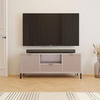TV spintelė Wave 135 cm su stalčiais Spalva: Kašmyras