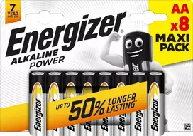 Energizer battery Alkaline Power AA CHP8