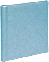 Nuotraukų rėmelis Victoria Collection Albumas SA40S magnetinis, 40 psl., drobė, mėlynas
