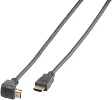 Vivanco kabelis HDMI - HDMI 1,5 m kampinis