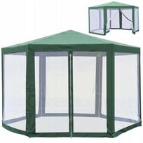 Sodo paviljono palapinė ALTANA su tinkleliu nuo uodų HEXAGON 4x4m