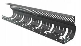 Stalflex kabelių organizatorius po stalu, 60 cm, metalinis, juodas