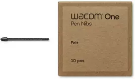 Kilimėlis „Wacom“ rašiklio antgaliai, veltinis, „Wacom One Standard Pen“, 10 vnt.