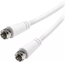 Vivanco cable SAT F 3m, baltas