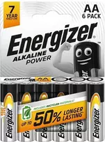 Energizer battery Alkaline Power AA DHP6