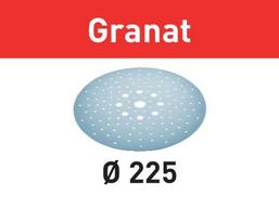 Šlifavimo lapelis STF D225/128 P120 GR/5 Granat
