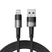 Kabelis Usb-a - "iphone Lightning" 12 W 2,4 A 2 M - Pilkas