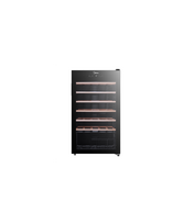Midea Wine Cooler | MDRW150FGG22W | Energy efficiency class Class G | Free standing | Bottles capacity 34 | Black