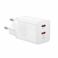 Baseus GaN5 Pro 40W Universal White AC Fast Charger for Indoor Use