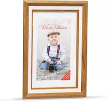 Victoria Collection Nuotraukų rėmelis Action 2 10x15, rudas/baltas