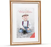 Victoria Collection Nuotraukų rėmelis Action 2 21x29,7 (A4), rudas/baltas