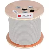 Techly ITP-C6A-FLS305 tinklo kabelis Pilka 305 m Cat6a S/FTP (S-STP)