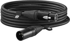 Ausinės Rode kabelis XLR 6m, juodas