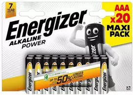 Energizer battery Alkaline Power AAA CHP20