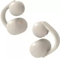 Sony belaidės ausinės LinkBuds Clip, greige