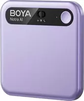 Ausinės Boya Notra AI Note Taker, violetinė