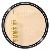 EVELINE_Art Make-Up "Anti-Shine Complex Pressed Powder" matinė mineralinė pudra su šilku 30 dramblio kaulo 14g
