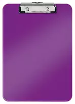 Pagrindas rašymui  Leitz Wow, A4, be atvertimo, su prispaudėju viršuje, plastikinis, violetinės spalvos
