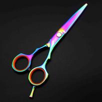 Professional 5.5'' Color Hair Scissors Haircut Thinning Barber Makas Haircutting Cutting Shears Hairdressing Scissors