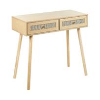 Boho stiliaus konsolė su stalčiais ODELL