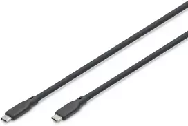 Digitus Digitus Kabelis silikonowy USB, USB4 wersja 2.0, USB 80Gb/s, 1,5 m, juoda