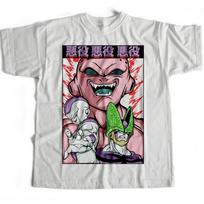 Dragon Ball Anime Majin Buu Men Women Summer T-Shirt Harajuku Vintage Short Sleeve Loose Oversized Casual Comfortable Y2k Top S
