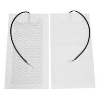 2Pcs 12V 53x27cm Carbon Fiber Car Seat Heater Heated Cushion Heating Pad Mat for Winter