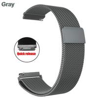 Magnetic Buckle milanese Stainless Steel Strap for Samsung Watch4 Huawei GTR2 16mm 18mm 20mm 22mm Casual Fashion Watch Accessori 22 mm juoda