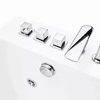 Masažinė vonia Bellagio Luxury Pearl, 180×80×60 cm vienvietė