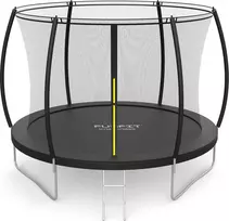 „Funfit“ „Premium“ sodo batutas vaikams, 252 cm (8 pėdų), su vidiniu tinklu ir kopėčiomis