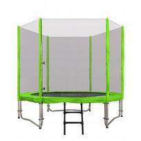 Skyramiz sodo batutas 244cm 8FT vaikams žalias + priedai