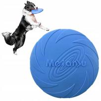 DKM Frisbee skraidanti lėkštė šunims, 22 cm, mėlyna