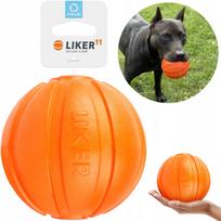 Kamuoliukas labai dideliems šunims LIKER 11 cm - patvarus stiprus žaislas šuniui