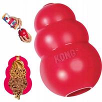 KONG Classic L 10cm edukacinis žaislas šunims skanėstams, 13-30 kg