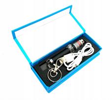 Žalias lazerinis žaislas katėms su USB įkraunama baterija